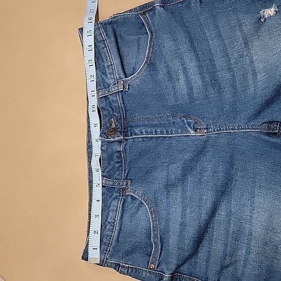 SO, Size 15 Juniors, Blue, High-Rise Jegging, EUC. Medium-Dark Wash. - Picture 2 of 11